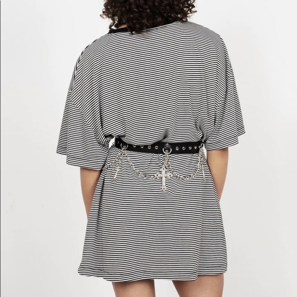 Disturbia striped tshirt dress
